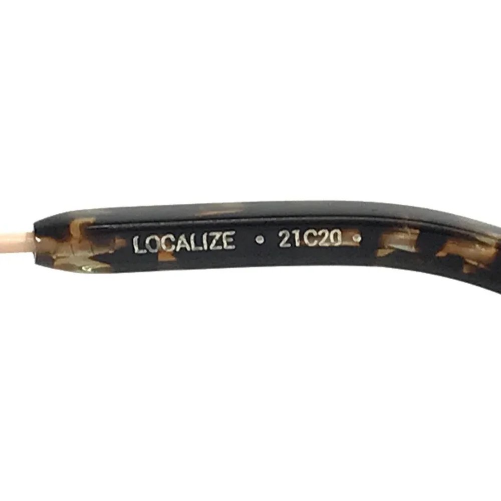 Anne & Valentin Eyeglasses Frames LOCALIZE 21C20 Tortoise Gold Round 46-21-147